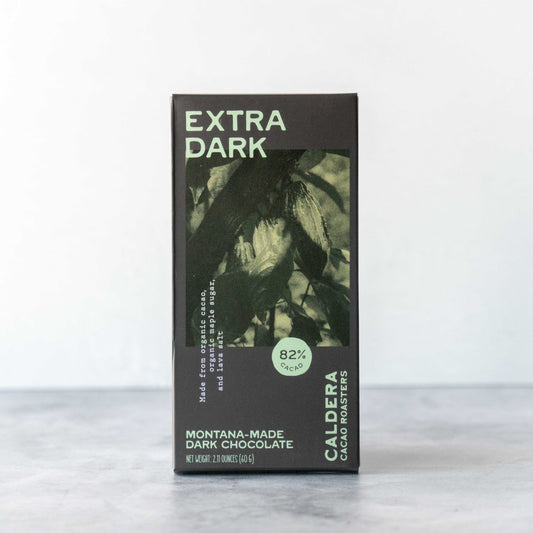 Extra Dark 82% with Maple + Lava Salt