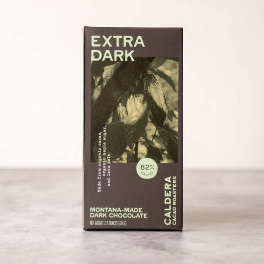 Extra Dark 82% with Maple + Lava Salt