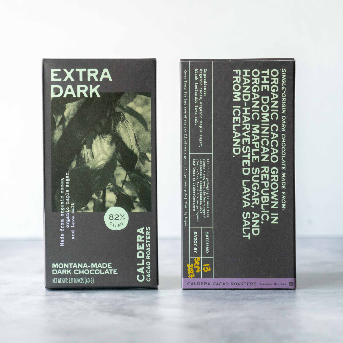 Extra Dark 82% with Maple + Lava Salt